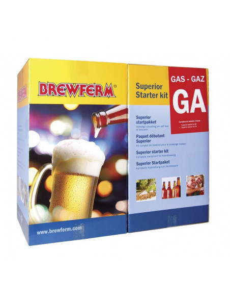 Brasser sa propre bière : Pack brassage - GAZ - 057.001.8
