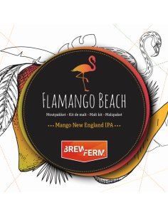 Kit de malt  Flamango Beach BREWFERM pour 20 l