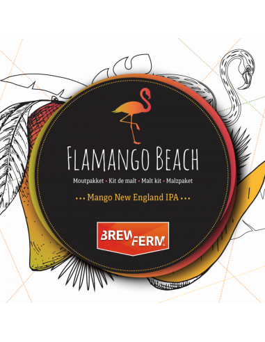 Brasser sa propre bière : Flamango Beach - 20L
