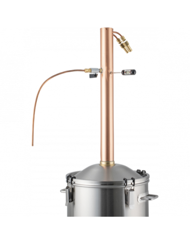 Brasser sa propre bière : Couvercle de distillation 35 L avec trou de 47 mm pour chaudière turbo/AlcoEngine/RoboBrew - KL03483 Brasser sa propre bière : Couvercle de distillation 35 L avec trou de 47 mm pour chaudière turbo/AlcoEngine/RoboBrew - KL03483