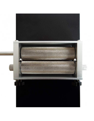 Brasser sa propre bière : Moulin à malt Brewferm Gorilla à rouleaux ajustables en inox - 110.029.6 Brasser sa propre bière : Moulin à malt Brewferm Gorilla à rouleaux ajustables en inox - 110.029.6