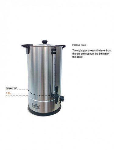Brasser sa propre bière : Chauffe eau (Sparge water) 18L - Grainfather - 10268 Brasser sa propre bière : Chauffe eau (Sparge water) 18L - Grainfather - 10268