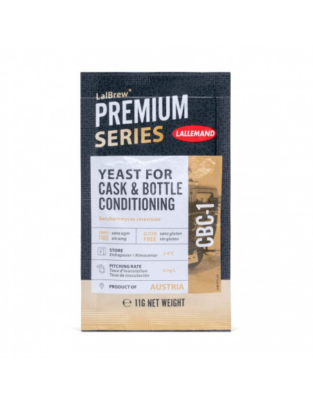 Brasser sa propre bière : CBC-1™ LalBrew LALLEMAND - 11gr - 050.604.8