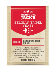 Brasser sa propre bière : Levure Belgian Tripel M31 - 11gr - 10537