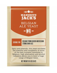 Brasser sa propre bière : Levure Belgian Ale M41 - 11gr - 10572