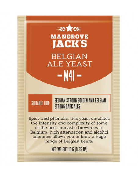 Brasser sa propre bière : Levure Belgian Ale M41 - 11gr - 10572 Brasser sa propre bière : Levure Belgian Ale M41 - 11gr - 10572