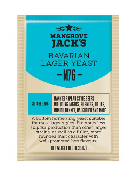 Brasser sa propre bière : Levure Bavarian Lager M76 - 11gr - 10577