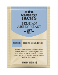 Brasser sa propre bière : Levure Belgian Abbey M47 - 11gr - 10573
