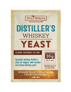 Brasser sa propre bière : Levure Whisky SS Distiller's Yeast 20g