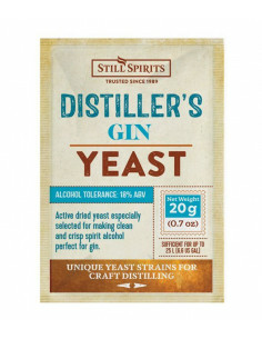Brasser sa propre bière : Levure de Gin SS Distiller's 20gr - 50227