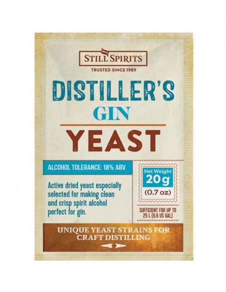 Brasser sa propre bière : Levure de Gin SS Distiller's 20gr - 50227