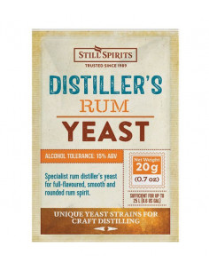 Brasser sa propre bière : Levure SS Distiller's Yeast Rum 20g