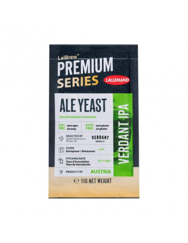 levure à bière sèche LalBrew® Premium Verdant IPA - 11 g