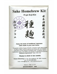 Brasser sa propre bière : KOJI-KIN 10 g pour 6 kg de riz pour 22 l saké - 001.249.2