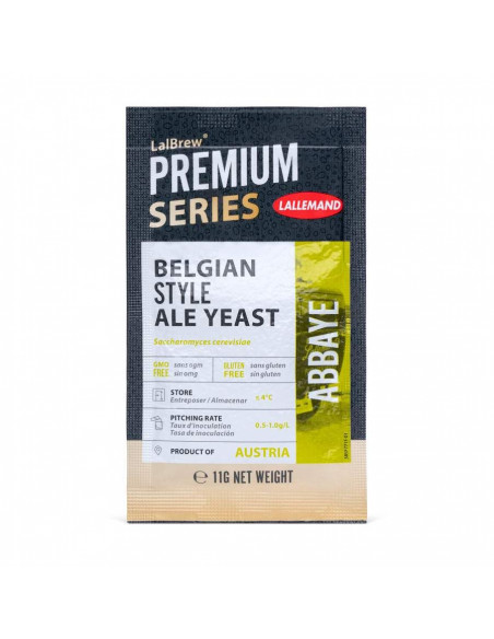 Brasser sa propre bière : Abbaye™ LalBrew LALLEMAND - 11gr - 050.614.7