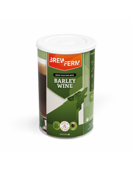 Brasser sa propre bière : Kit à bière BREWFERM Barley Wine 9l - 056.070.6 Brasser sa propre bière : Kit à bière BREWFERM Barley Wine 9l - 056.070.6