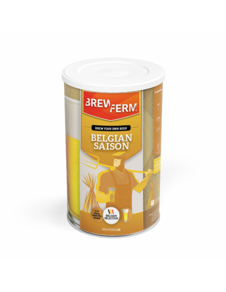 Brasser sa propre bière : Kit à bière BREWFERM Belgian Saison 15l - 056.071.4