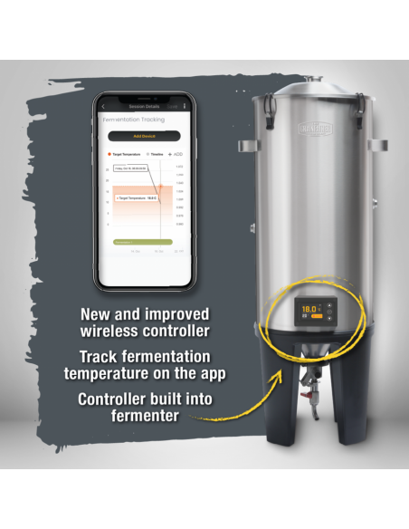 Brasser sa propre bière : Fermenteur conique Pro Edition GF30 - Grainfather - 10155