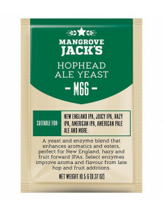 Brasser sa propre bière : Levure M66 Hophead Ale - 10,5 gr