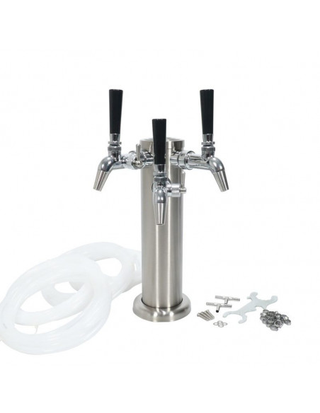 Brasser sa propre bière : Kegerator Série X Avec 3 Robinets - 540203 Brasser sa propre bière : Kegerator Série X Avec 3 Robinets - 540203