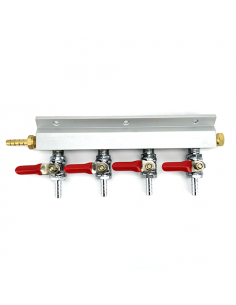 Brasser sa propre bière : Rampe Conduite De Gaz 4 Voies - 530264