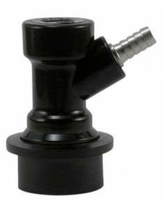 Brasser sa propre bière : Connecteur Bière Ball Lock noir pour tuyau - 530206