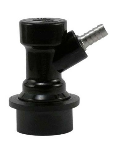 Brasser sa propre bière : Connecteur Bière Ball Lock noir pour tuyau - 530206