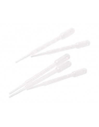 Brasser sa propre bière : Pipette plastique 3 ml 5 pieces