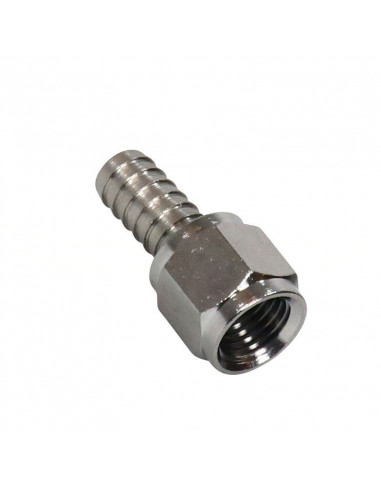 Brasser sa propre bière : Connecteur de tube avec écrou pivotant et cannelure pour filetage MFL - 511011