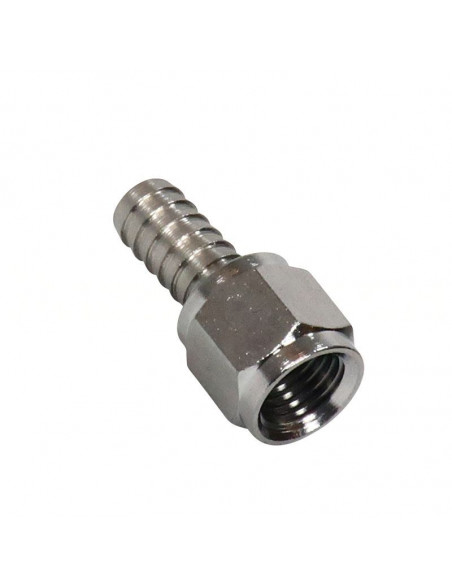 Brasser sa propre bière : Connecteur de tube avec écrou pivotant et cannelure pour filetage MFL - 511011