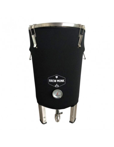 Brasser sa propre bière : Manteau d'isolation Brew Monk™ pour cuve de fermentation 30 l