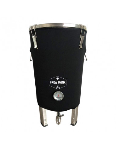 Brasser sa propre bière : Manteau d'isolation pour cuve de fermentation 30L - Brew Monk™