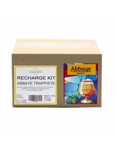 Brasser sa propre bière : Recharge ABBAYE TRAPPISTE - 5L concassée - RECHARGE-ABBAYE-5L