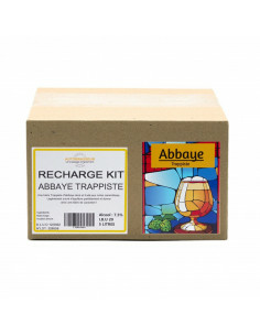 Brasser sa propre bière : Recharge ABBAYE TRAPPISTE 5L - RECHARGE-ABBAYE-5L
