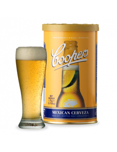 Kit à bière Coopers Mexican Cerveza pour 20 litres de bière