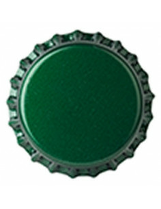 Brasser sa propre bière : Capsules VERT foncé 26mm couronnes - 2251