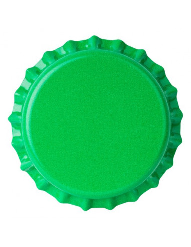 Brasser sa propre bière : Capsules VERT 26mm couronnes