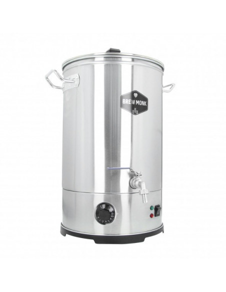Brasser sa propre bière : Chauffe-eau de rinçage (Sparge water) 22L - Brew Monk™ - 057.701.25 Brasser sa propre bière : Chauffe-eau de rinçage (Sparge water) 22L - Brew Monk™ - 057.701.25