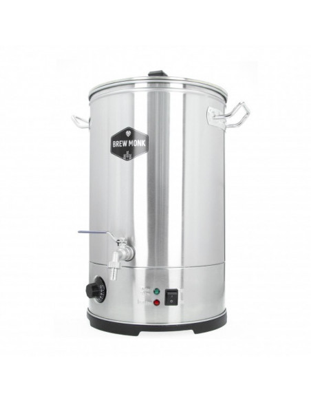 Brasser sa propre bière : Chauffe-eau de rinçage (Sparge water) 22L - Brew Monk™ - 057.701.25 Brasser sa propre bière : Chauffe-eau de rinçage (Sparge water) 22L - Brew Monk™ - 057.701.25