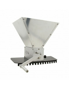 Brasser sa propre bière : Moulin à malt Gorilla Pro à 3 rouleaux ajustables en inox - 110.029.7