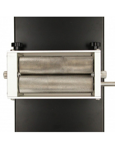 Brasser sa propre bière : Moulin à malt Gorilla Pro à 3 rouleaux ajustables en inox - 110.029.7 Brasser sa propre bière : Moulin à malt Gorilla Pro à 3 rouleaux ajustables en inox - 110.029.7