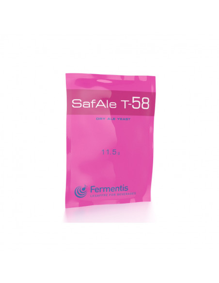 Brasser sa propre bière : SafAle™ T-58 - 11,5 gr - 050.003.3 Brasser sa propre bière : SafAle™ T-58 - 11,5 gr - 050.003.3