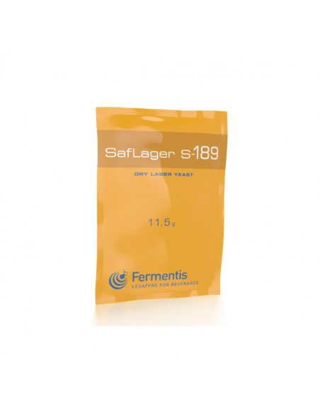 Brasser sa propre bière : SafLager™ S-189 - 11,5 gr - 050.022.3 Brasser sa propre bière : SafLager™ S-189 - 11,5 gr - 050.022.3