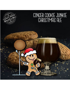 Brasser sa propre bière : Kit de malt Ginger Cookie Junkie Christmas - 25 L