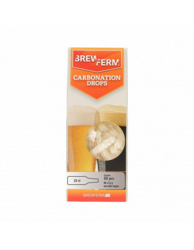 Brasser sa propre bière : Carbonation Drops pour 33 cl - 60 pcs Brewferm - 007.009.33