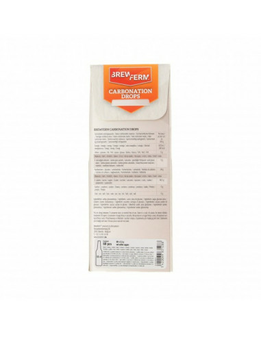 Brasser sa propre bière : Carbonation Drops pour 33 cl - 60 pcs Brewferm - 007.009.33