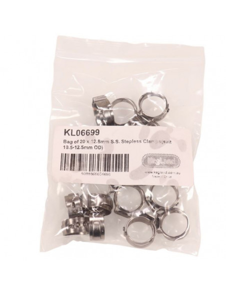 Brasser sa propre bière : Clips Pinces En Continu 10,5 – 12,5 Mm - 20 pcs - 511111