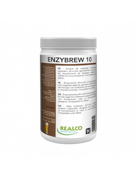 Brasser sa propre bière : Enzybrew 10 nettoyant - 750 gr - 004.100.750 Brasser sa propre bière : Enzybrew 10 nettoyant - 750 gr - 004.100.750