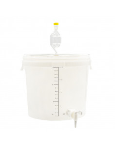 Brasser sa propre bière : Seau de fermentation 16 litres (complet) - 00272