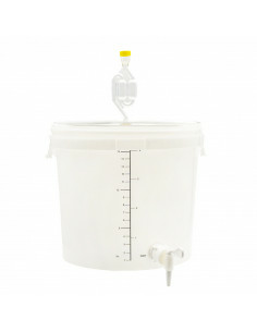 Brasser sa propre bière : Seau de fermentation 16 litres (complet) - 00272